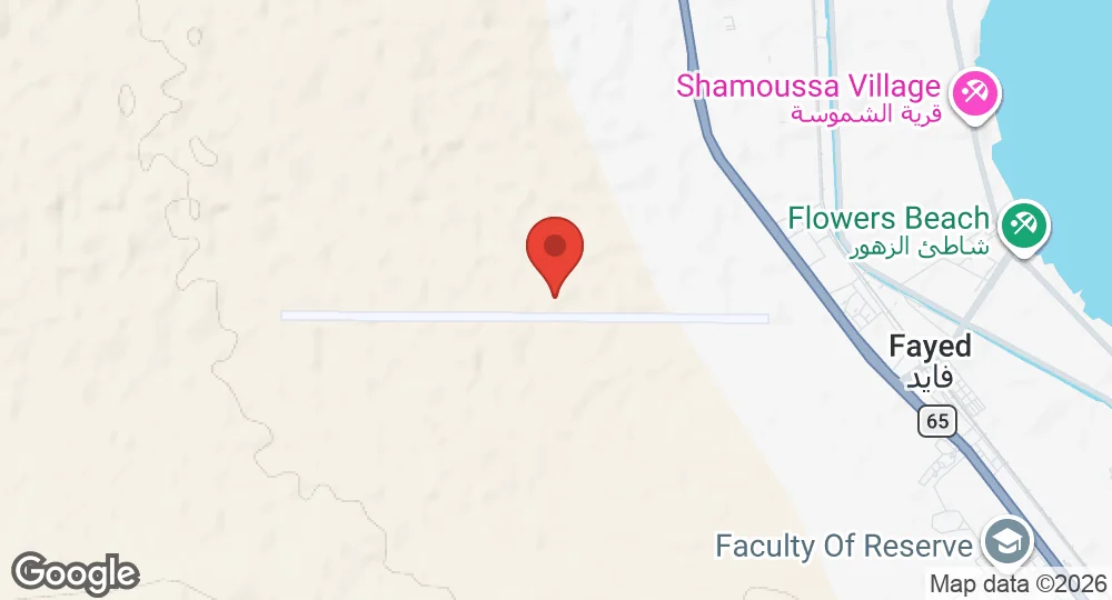 Map of Fayid Air Base