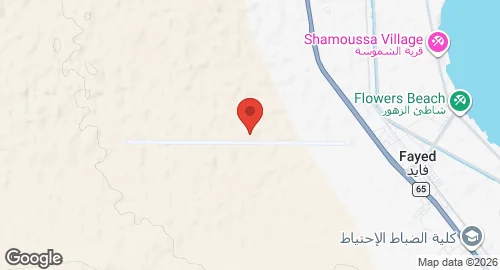 Map of Fayid Air Base