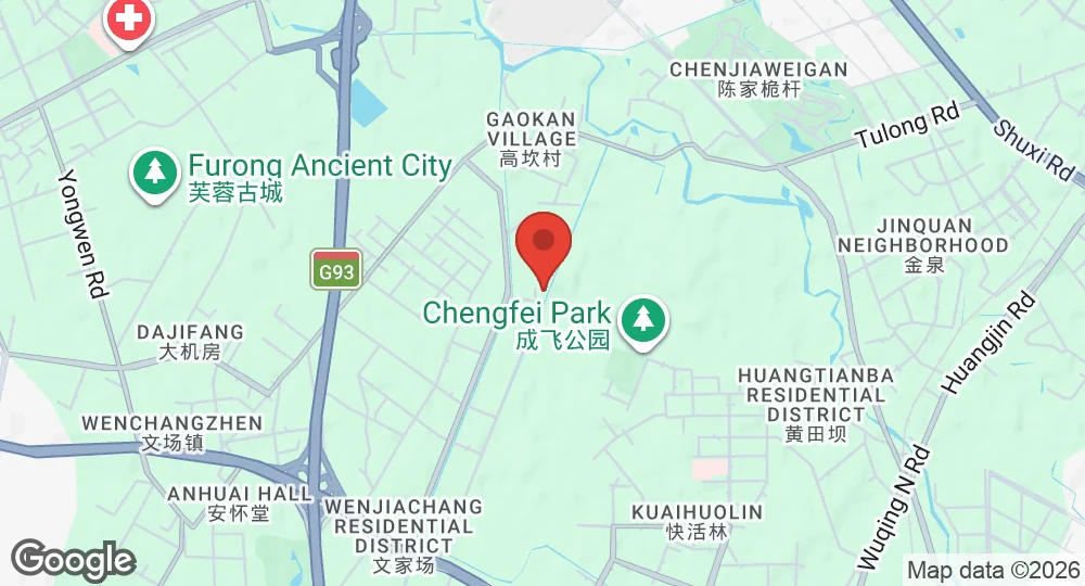 Map of Fenghuangshan Air Base