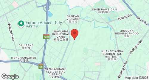 Mapa de Fenghuangshan Air Base