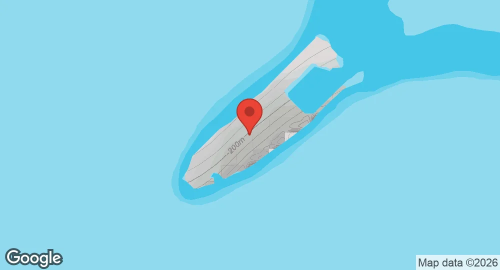 Map of Fiery Cross Reef