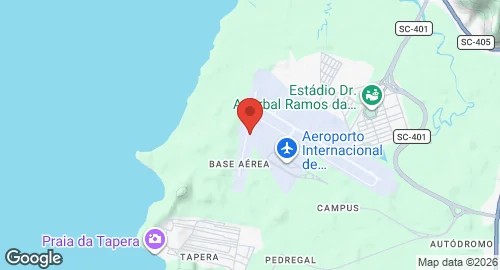 Map of Florianópolis Air Force Base