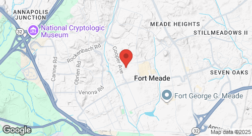 Mapa de Fort George G. Meade