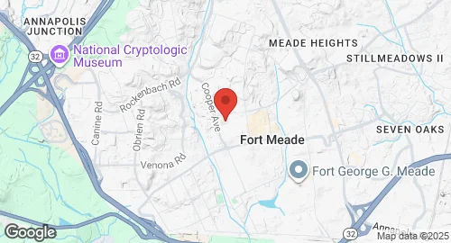 خريطة Fort George G. Meade