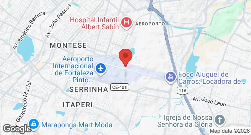 Map of Fortaleza Air Force Base