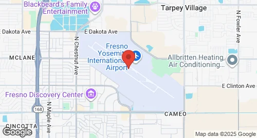خريطة Fresno Air National Guard Base