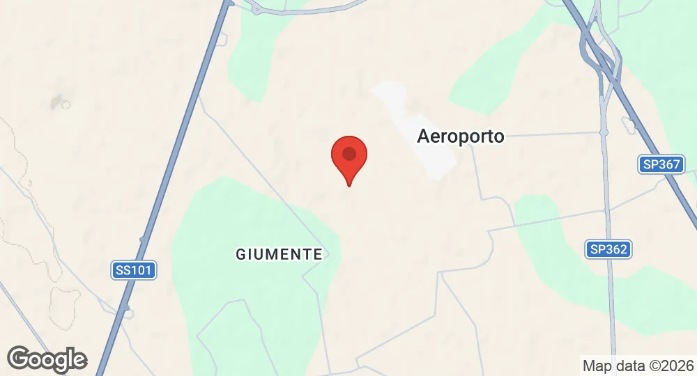 Map of Galatina Air Base