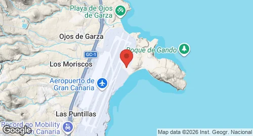 Map of Gando Air Base