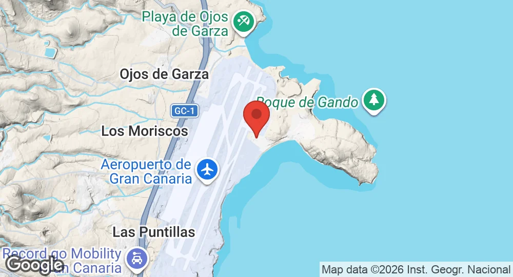 Map of Gando Air Base