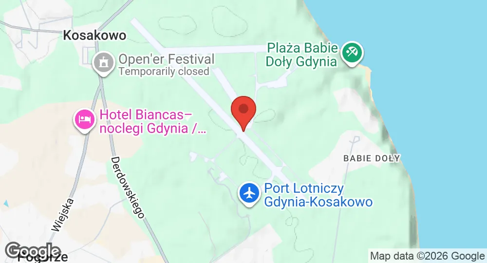 Map of Gdynia-Babie Doły