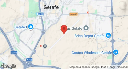 Map of Getafe Air Base