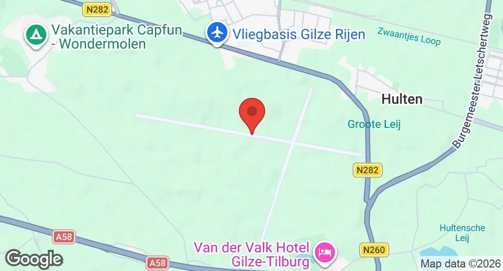 Map of Gilze-Rijen Air Base