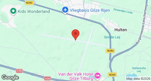 Map of Gilze-Rijen Air Base