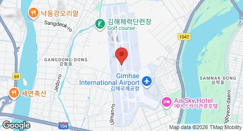 Map of Gimhae Air Base