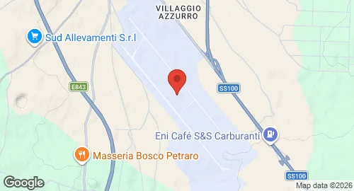 Map of Gioia del Colle Air Base