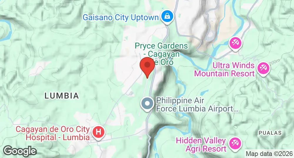 Map of Godofredo Juliano Air Base