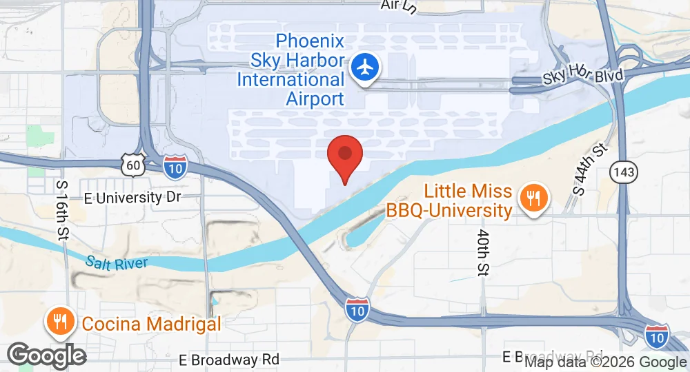 Map of Goldwater Air National Guard Base