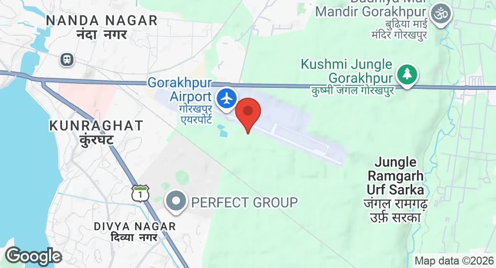 Map of Gorakhpur AFS