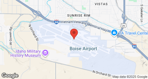 Mapa de Gowen Field Air National Guard Base