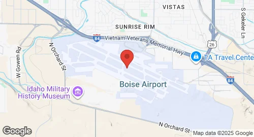 خريطة Gowen Field Air National Guard Base