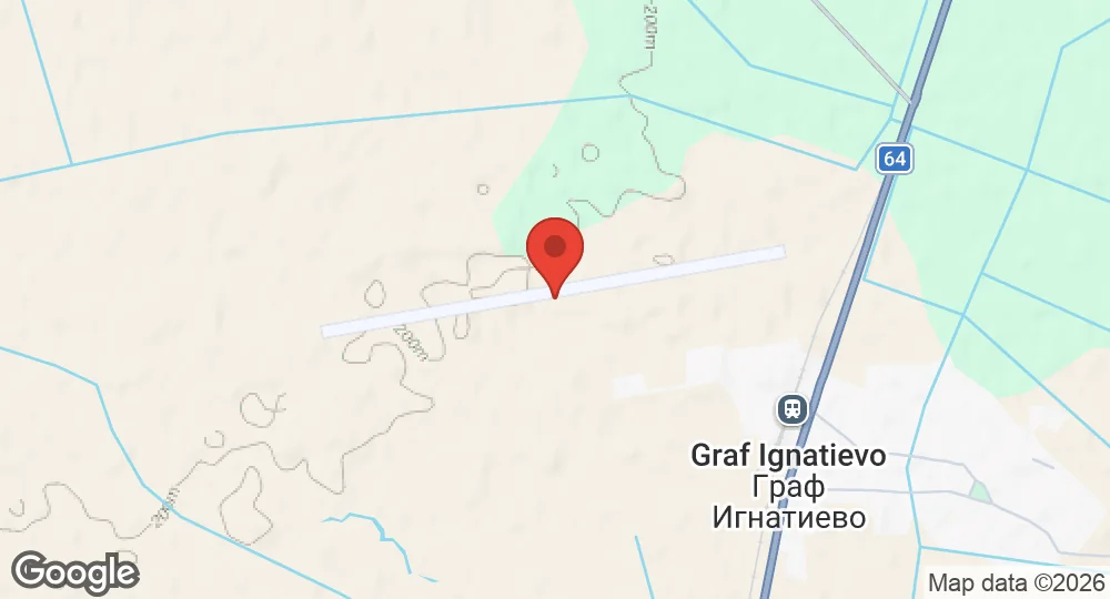 Map of Graf Ignatievo Air Base