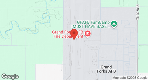 Mapa de Grand Forks Air Force Base