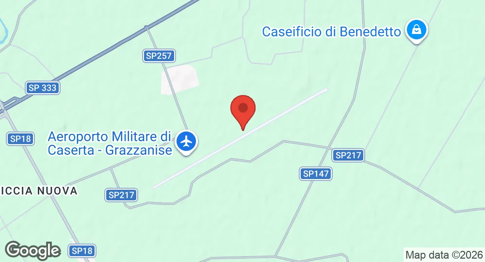 Map of Grazzanise Air Base