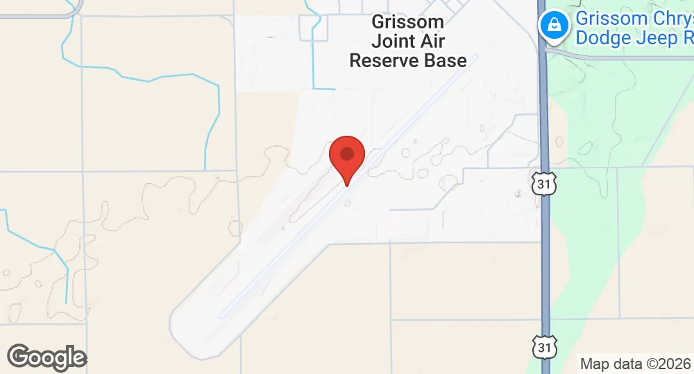 Map of Grissom Air Reserve Base