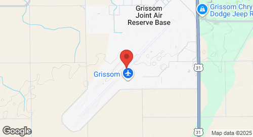Mapa de Grissom Air Reserve Base