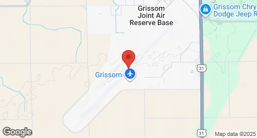 خريطة Grissom Air Reserve Base