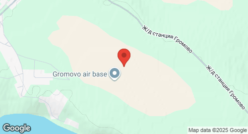 Map of Gromovo Air Base