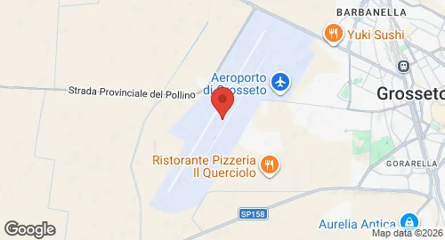 Map of Grosseto Air Base