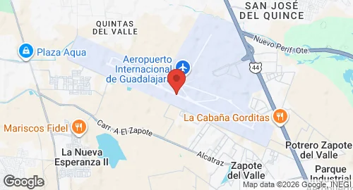 Map of Guadalajara International Airport