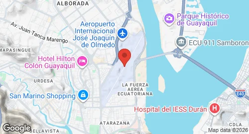 Map of Simón Bolívar Air Base