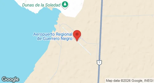 Map of Guerrero Negro Airport