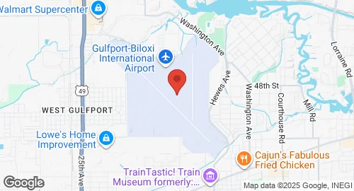 خريطة Gulfport Combat Readiness Training Center