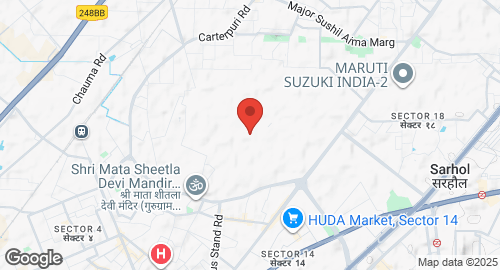 Mapa de Gurugram AFS