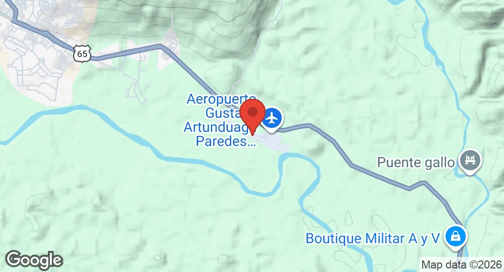 Map of Gustavo Artunduaga Paredes Airport