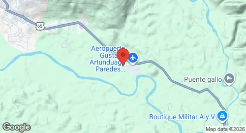 Map of Gustavo Artunduaga Paredes Airport