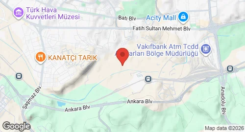 Map of Güvercinlik Army Air Base