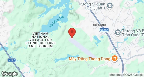 Map of Hòa Lạc Air Base