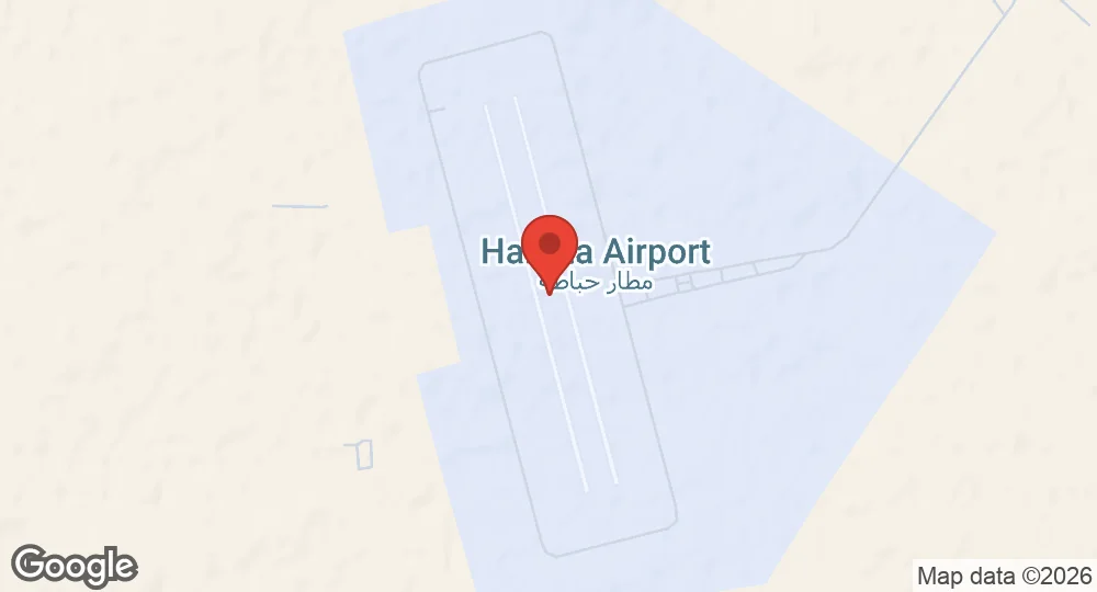 Map of Habata Air Base