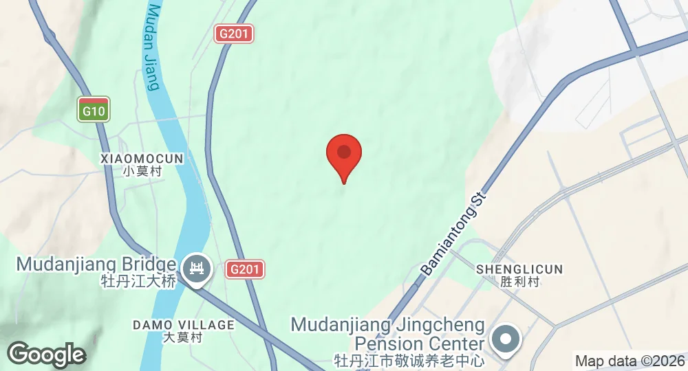 Map of Hailang Air Base