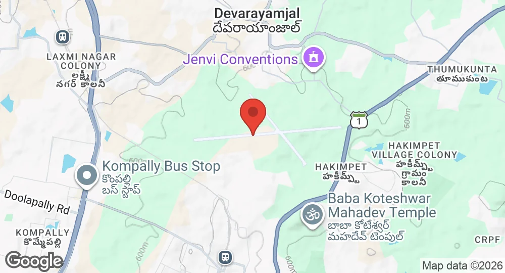 Map of Hakimpet AFS