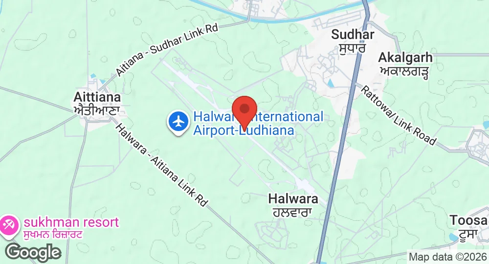 Map of Halwara AFS