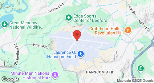 Mapa de Hanscom Air Force Base