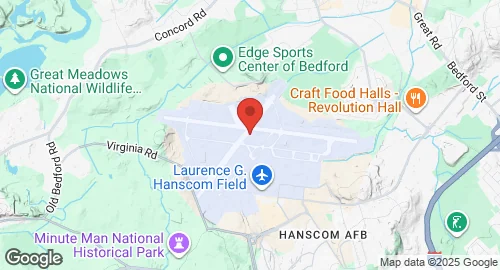 خريطة Hanscom Air Force Base