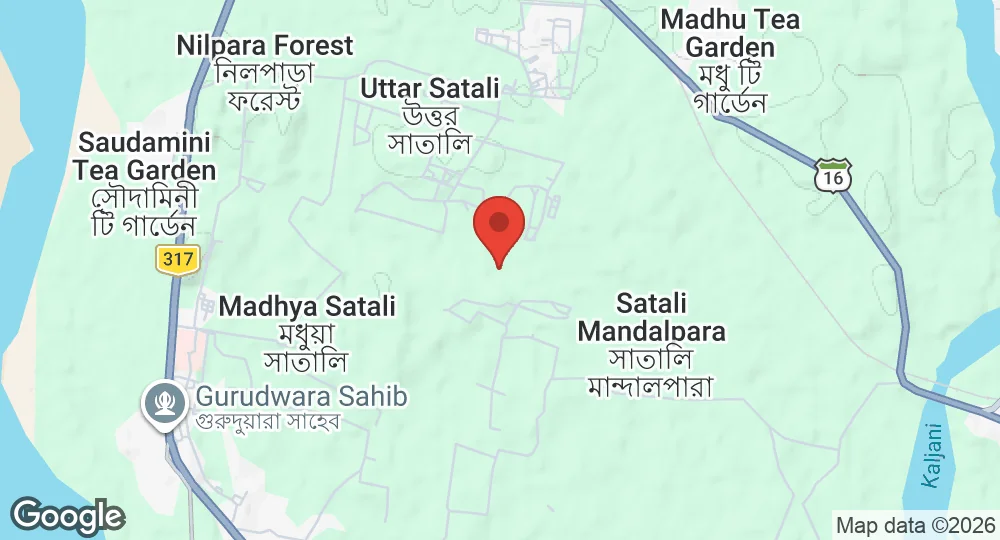 Map of Hasimara AFS