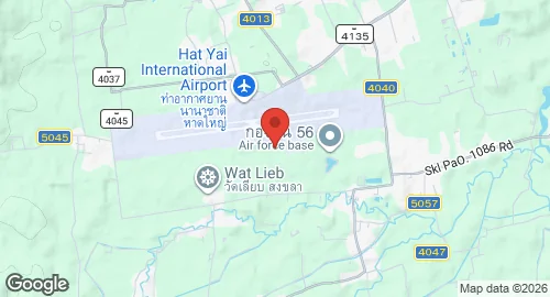 Map of Hat Yai International Airport