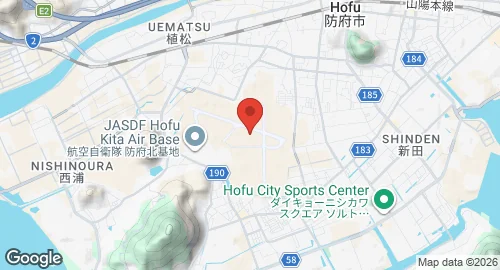 Map of Hōfu Air Field